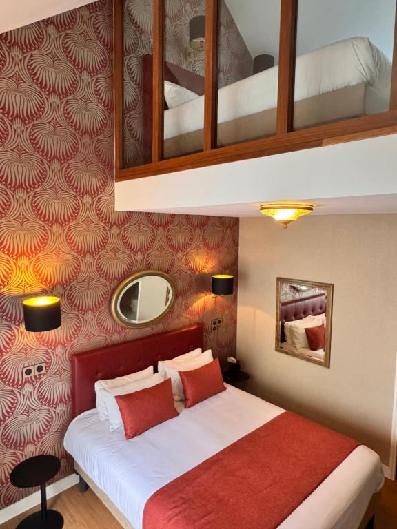 Churchill Hotel Bayeux Centre - Vierpersoonskamer