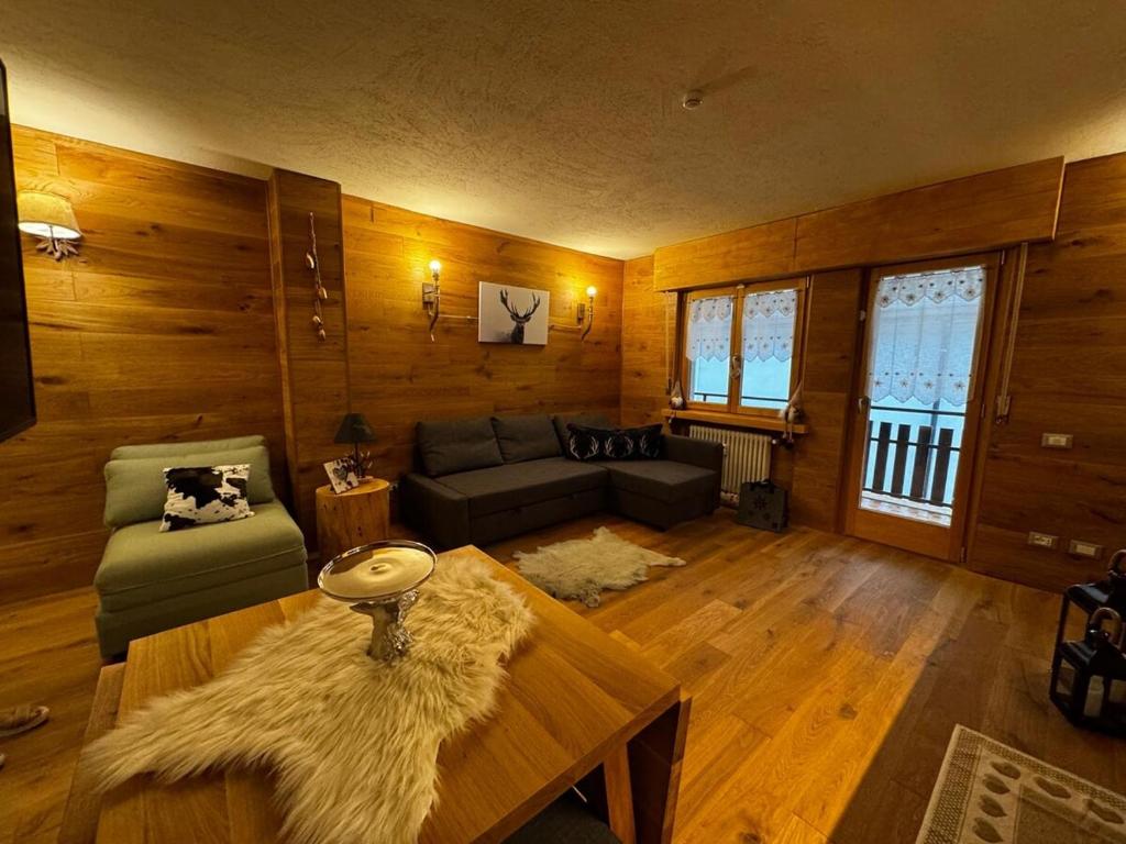 Posezení v ubytování Étoile des Alpes Studio