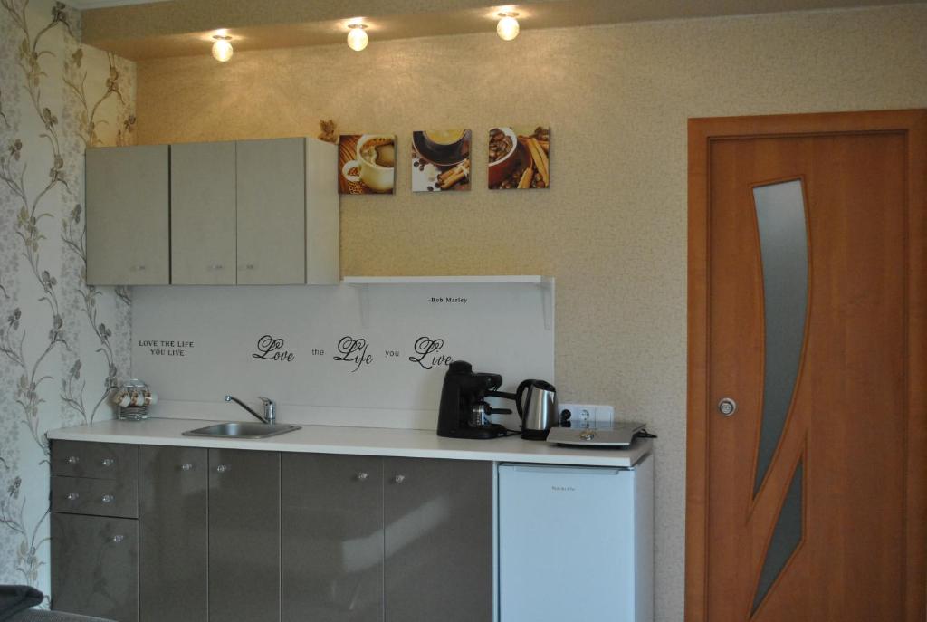 Kuchyňa alebo kuchynka v ubytovaní I love Heviz Apartments