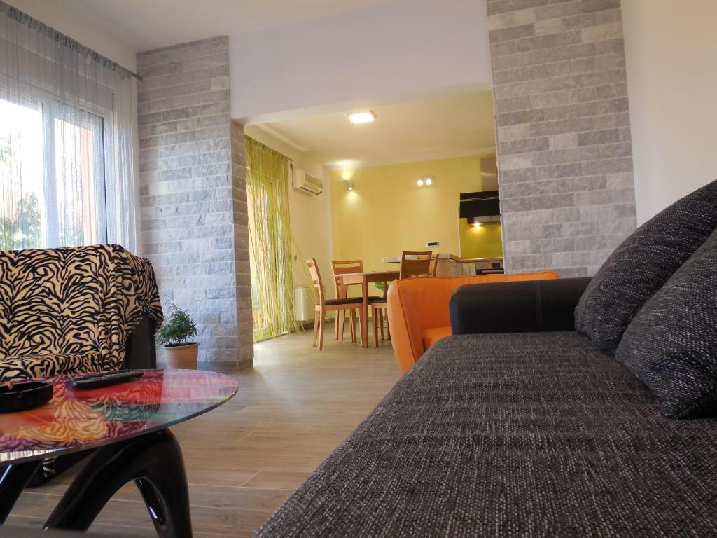 Posezení v ubytování Apartments Jukic