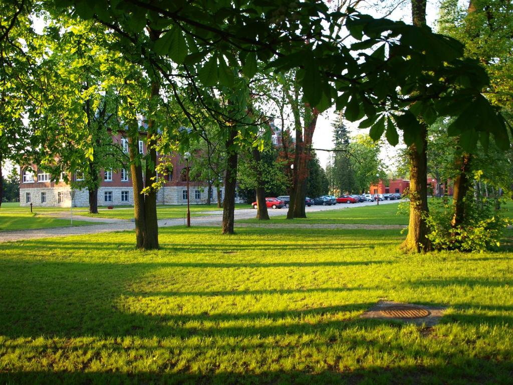 Κήπος έξω από το Hotel Willa Park