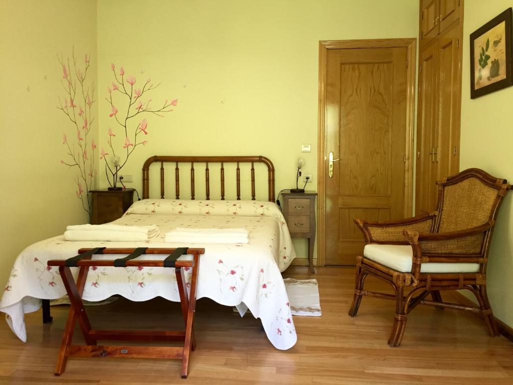 Posteľ alebo postele v izbe v ubytovaní Hotel Rural Casa Ana