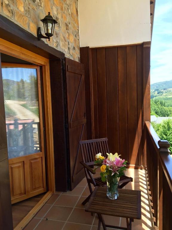 Balkón alebo terasa v ubytovaní Hotel Rural Casa Ana