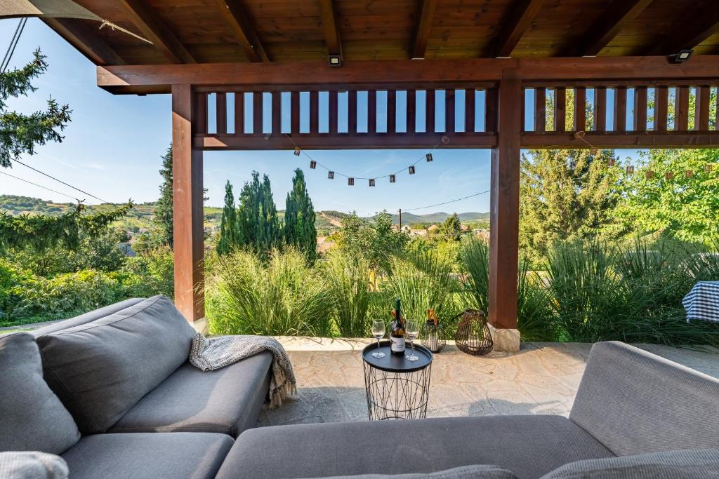 Posezení v ubytování Percze Ház