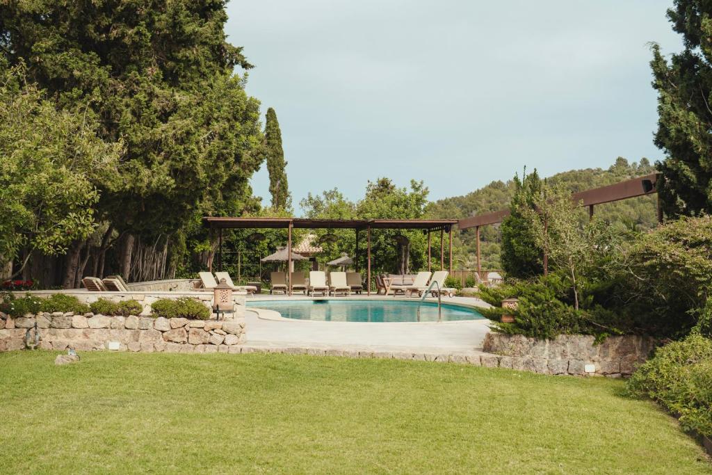 Bazén v ubytování Rondaia, a Winery & Fincahotel-Agroturismo in Tramuntana nebo v jeho okolí