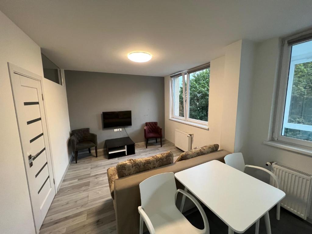 Χώρος καθιστικού στο Chocolad HOUSE на вул Шевченка 80а