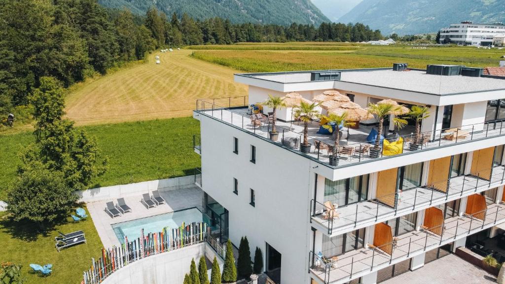 Naturlandskabet i nærheden af hotellet