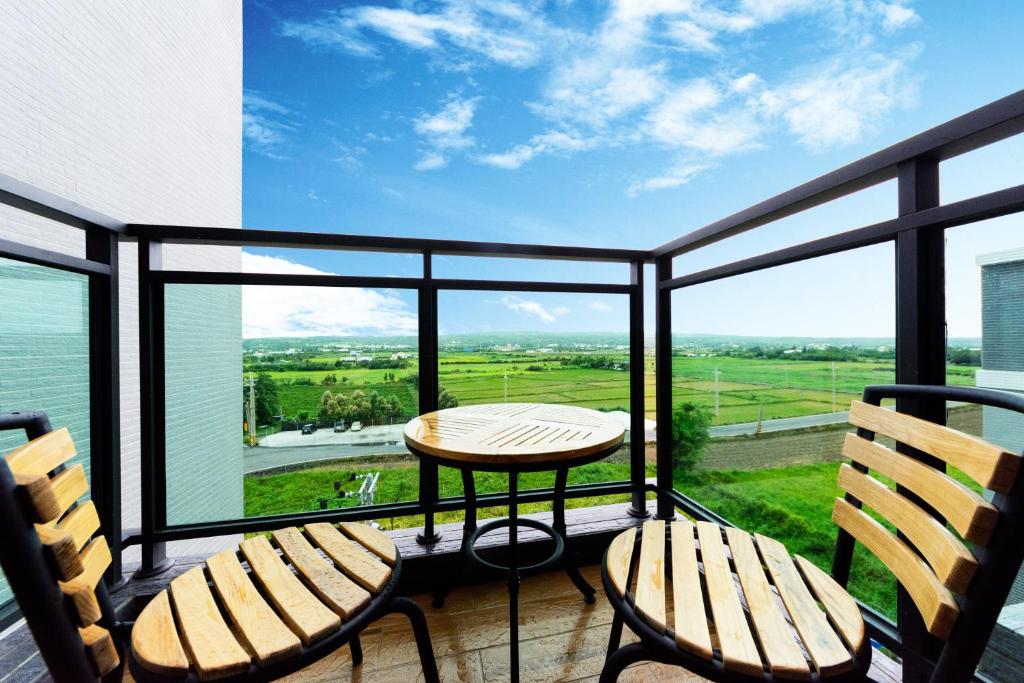 Balkón nebo terasa v ubytování Lisinty Resort