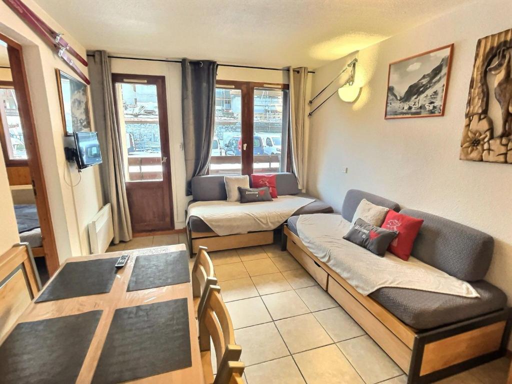 Charmant 2 pièces à Val d'Isère, 6 personnes, parking inclus