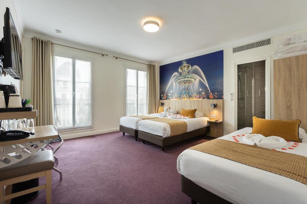 Hôtel Opera Lafayette - Resim 5