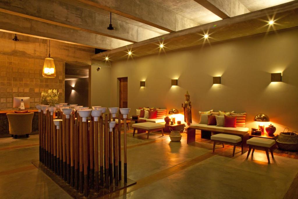 Posezení v ubytování Templation Hotel