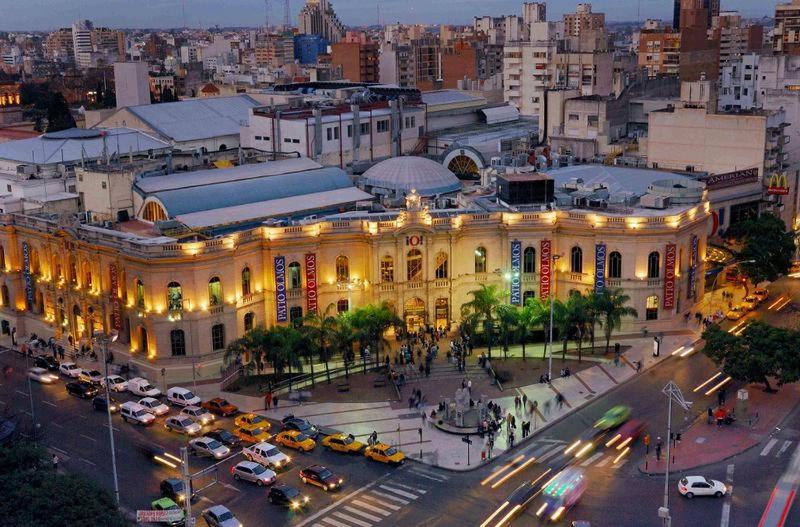 Nespecifikovaný výhled na destinaci Córdoba nebo výhled na město při pohledu z apartmánu