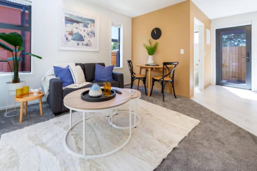 Posezení v ubytování Christchurch Charmer 1 bed CBD