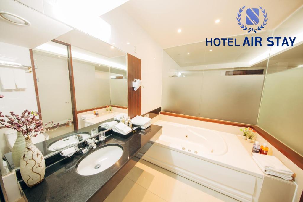Koupelna v ubytování Incheon Airporthotel Airstay