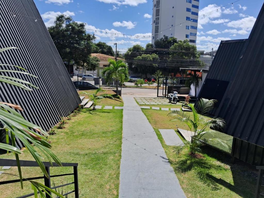 Zahrada ubytování Duquesa Home Office - Chalés linha São José