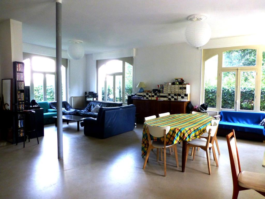 Posezení v ubytování Chez Dan et Véro - Chambre d'hôte