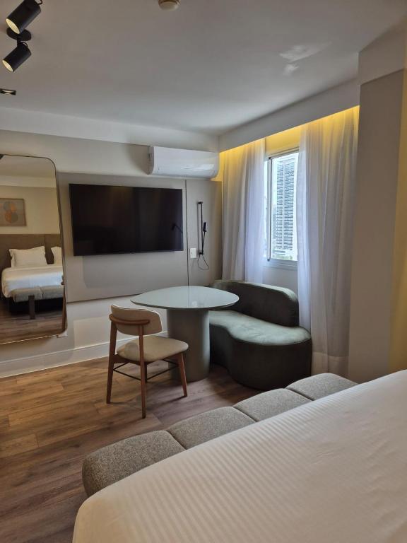 Intercity São Paulo Nações Unidas - Chambre Double Premium - 1 Très Grand Lit