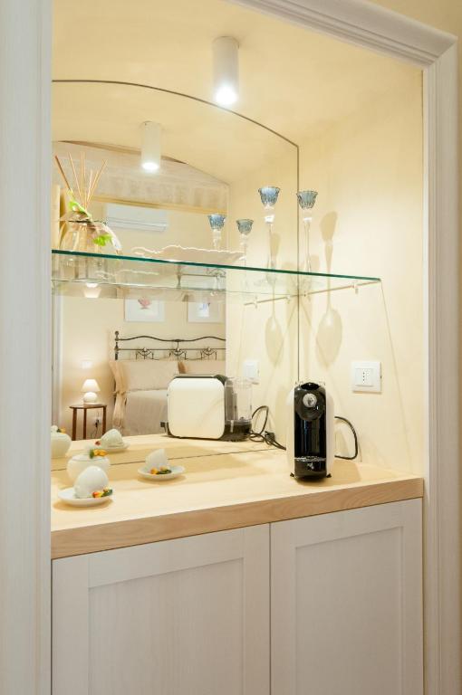 Kuchyň nebo kuchyňský kout v ubytování Turenum Apartment B&B