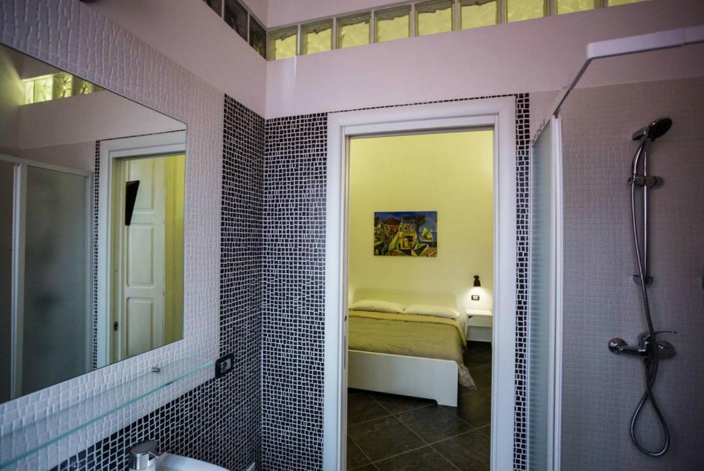 Kúpeľňa v ubytovaní Casa Retro'