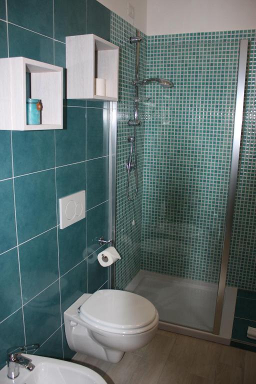 Koupelna v ubytování Casa Nova b&b
