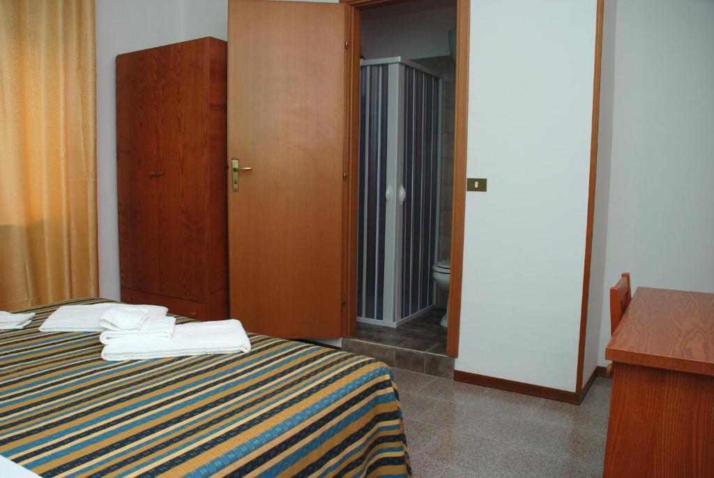 Posteľ alebo postele v izbe v ubytovaní B&B Sant'Eufemia