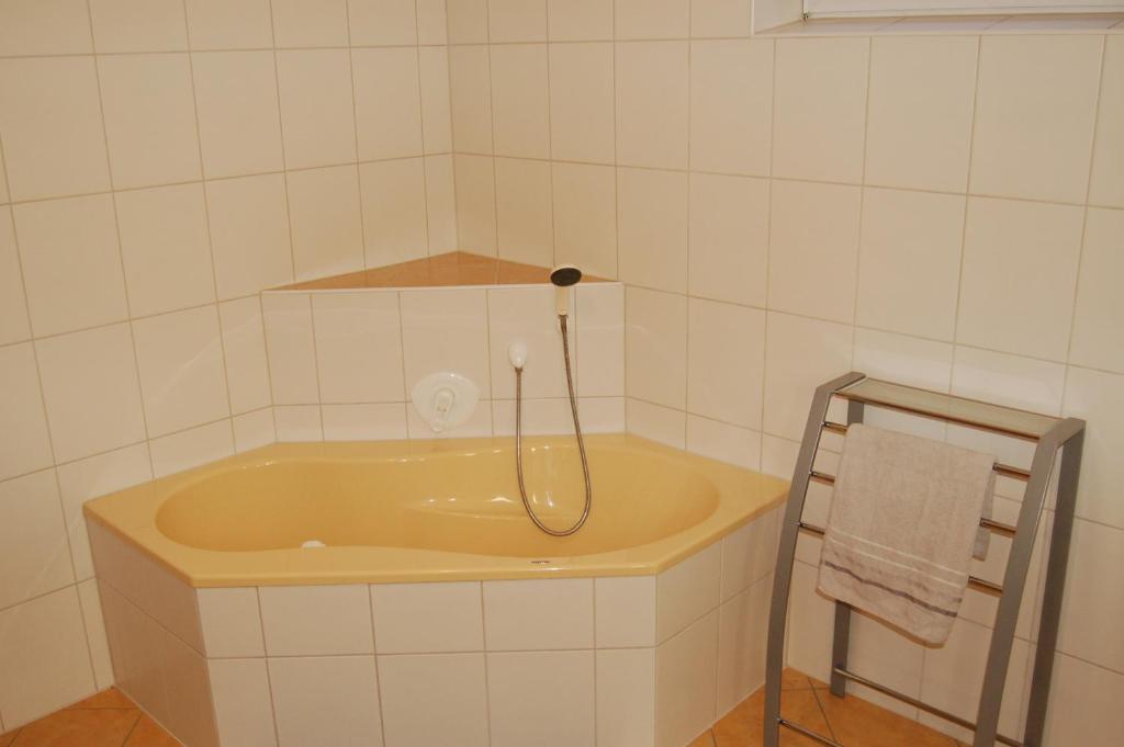Koupelna v ubytování Ferienwohnung Frate