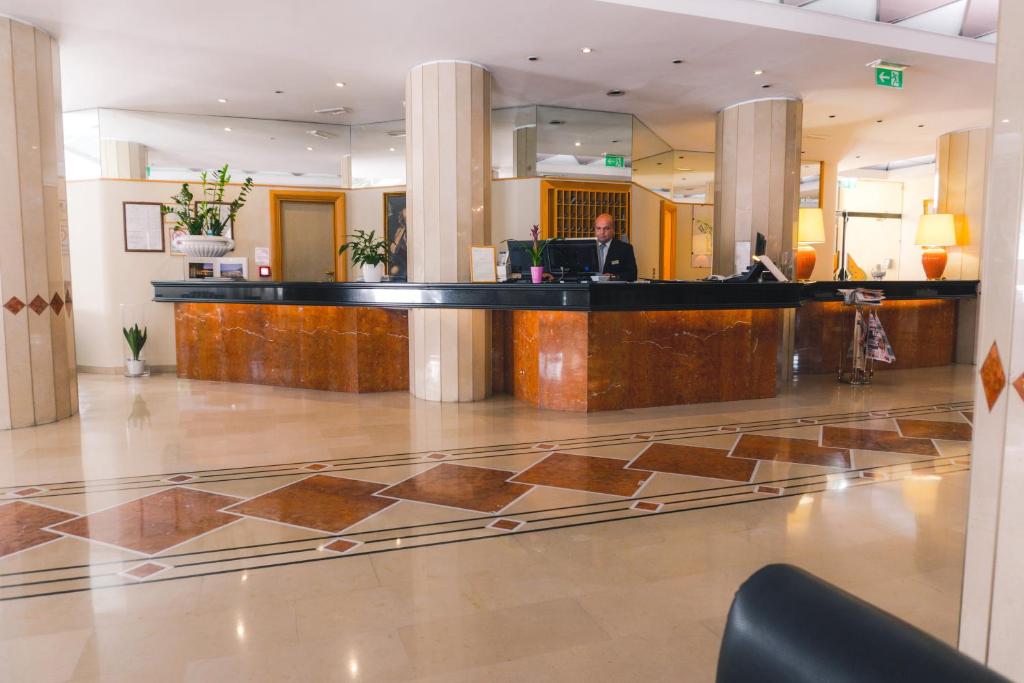Vstupní hala nebo recepce v ubytování Grand Hotel Excelsior
