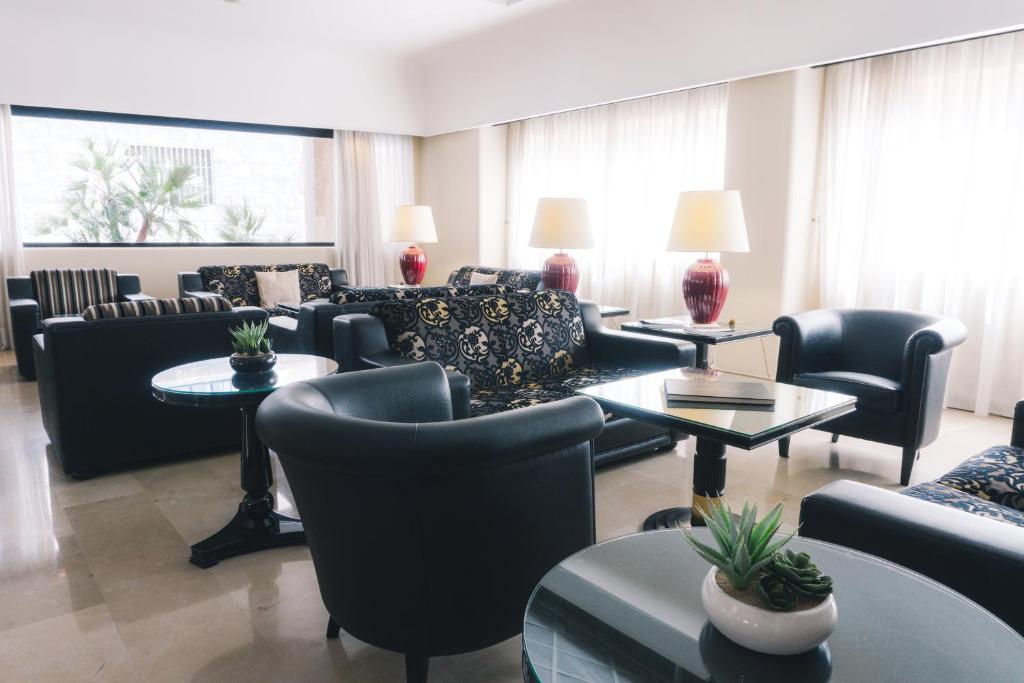 Posezení v ubytování Grand Hotel Excelsior