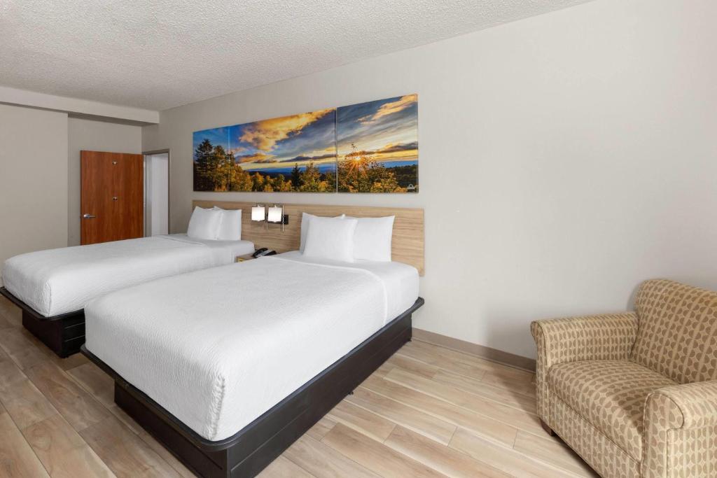 Days Inn by Wyndham Tulsa Central - クイーンルーム バリアフリー/禁煙