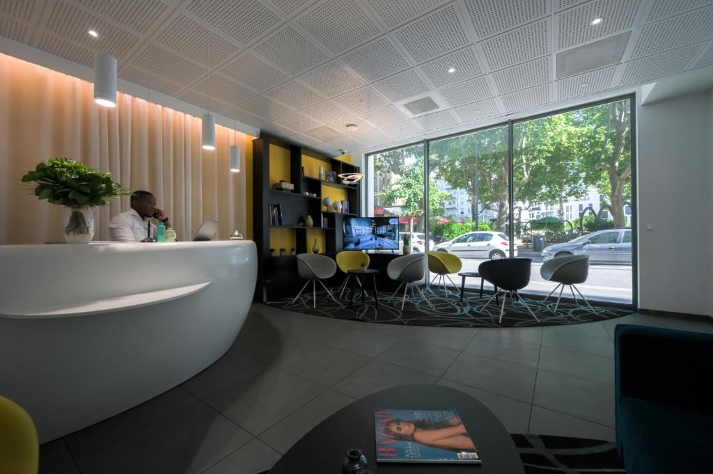 Nemea Appart Hotel So Cloud Lyon Gare Part-Dieu - Resim 16