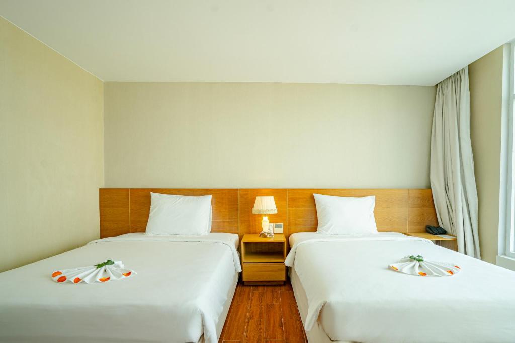 Phòng Deluxe 2 Giường Đơn Nhìn Ra Biển