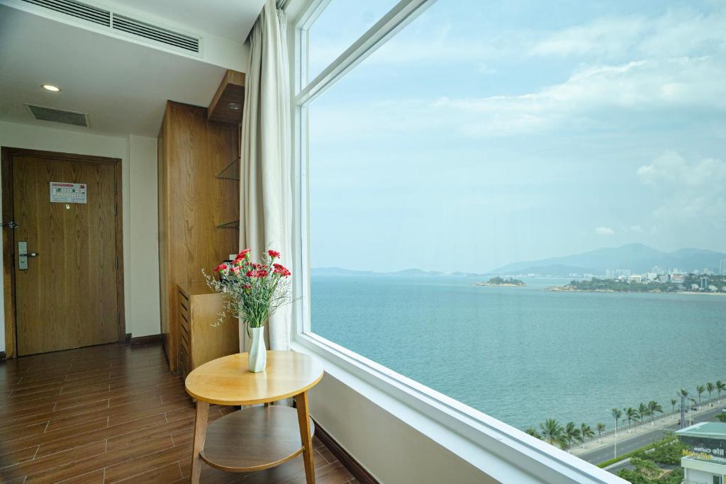 Phòng Deluxe Giường Đôi Nhìn Ra Biển