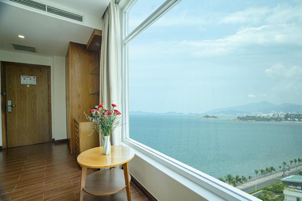Phòng Deluxe Giường Đôi Nhìn Ra Biển