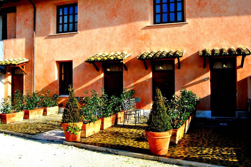 Zahrada ubytování Relais Castrum Boccea