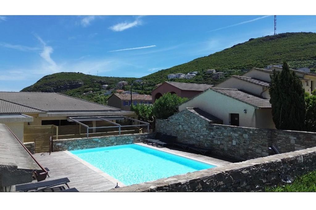 Πισίνα στο ή κοντά στο Soleil, Piscine, Parking et Bienvenue à Sisco