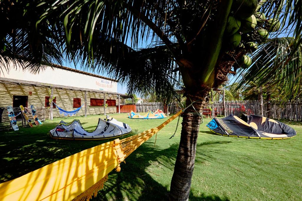 Zahrada ubytování Beach Chalet - Kite AliCori Macapa'