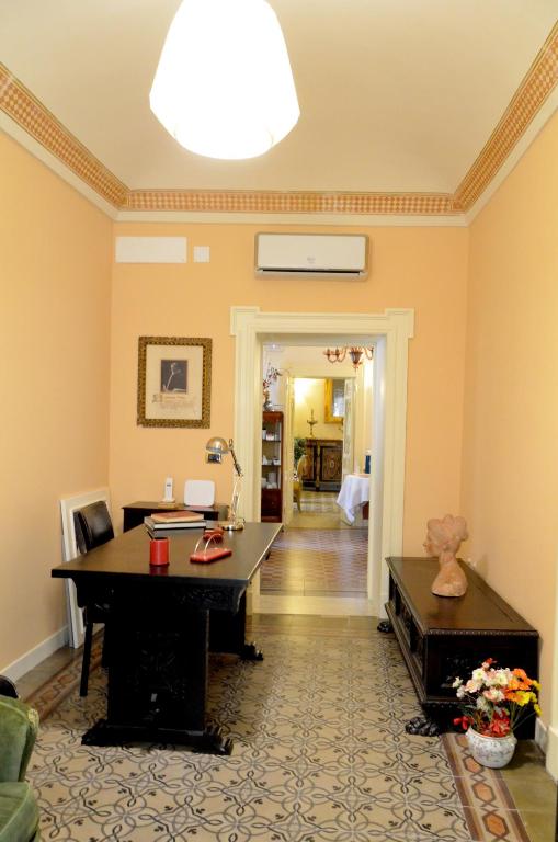 TV a/nebo společenská místnost v ubytování B&B Casa D'alleri