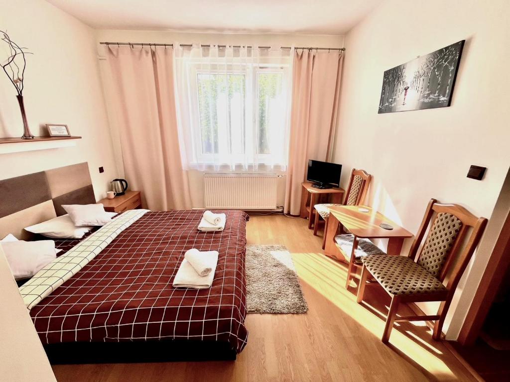 Pod Jarzębiną - Classic Double Room With Bathroom In The Room