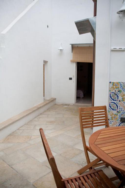 Een zitgedeelte bij B&B Casa Probo