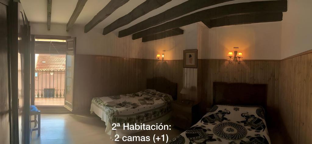 Ένα ή περισσότερα κρεβάτια σε δωμάτιο στο Casa Bohemio - Tabarca