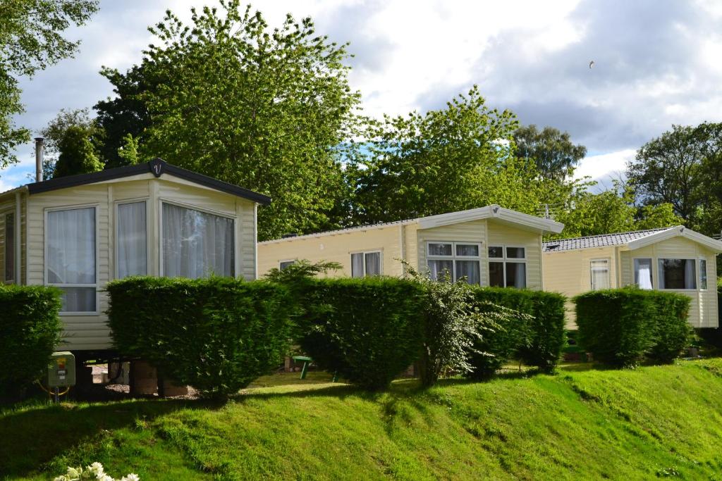 Zahrada ubytování Deeside Holiday Park