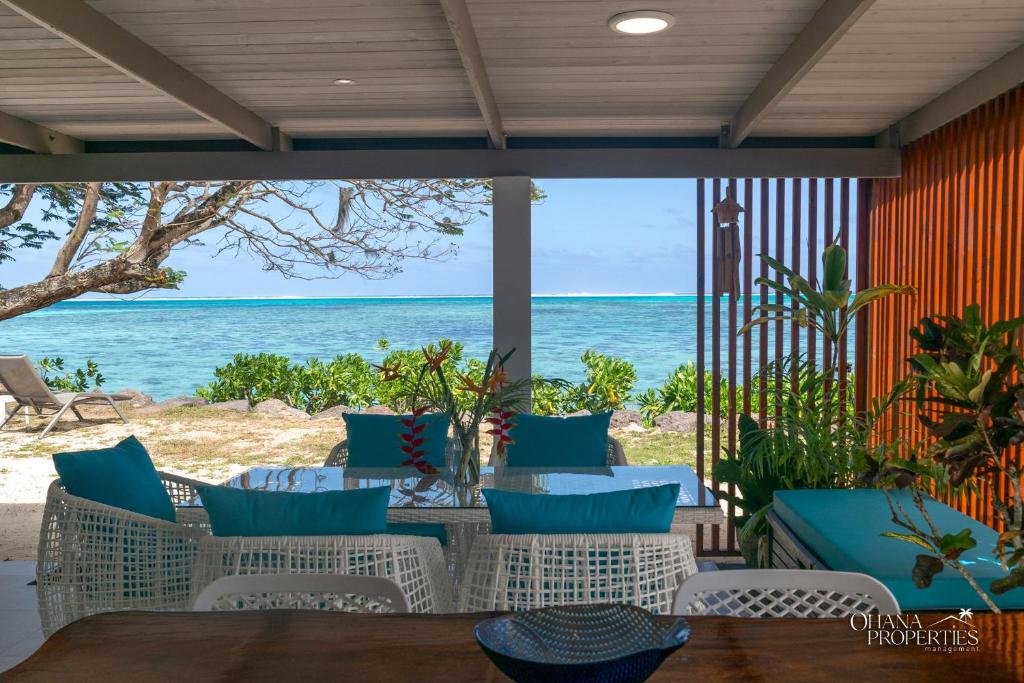 Fare Nalu - 2BR Beach Bungalow - photo 4 - Moorea, Polynésie