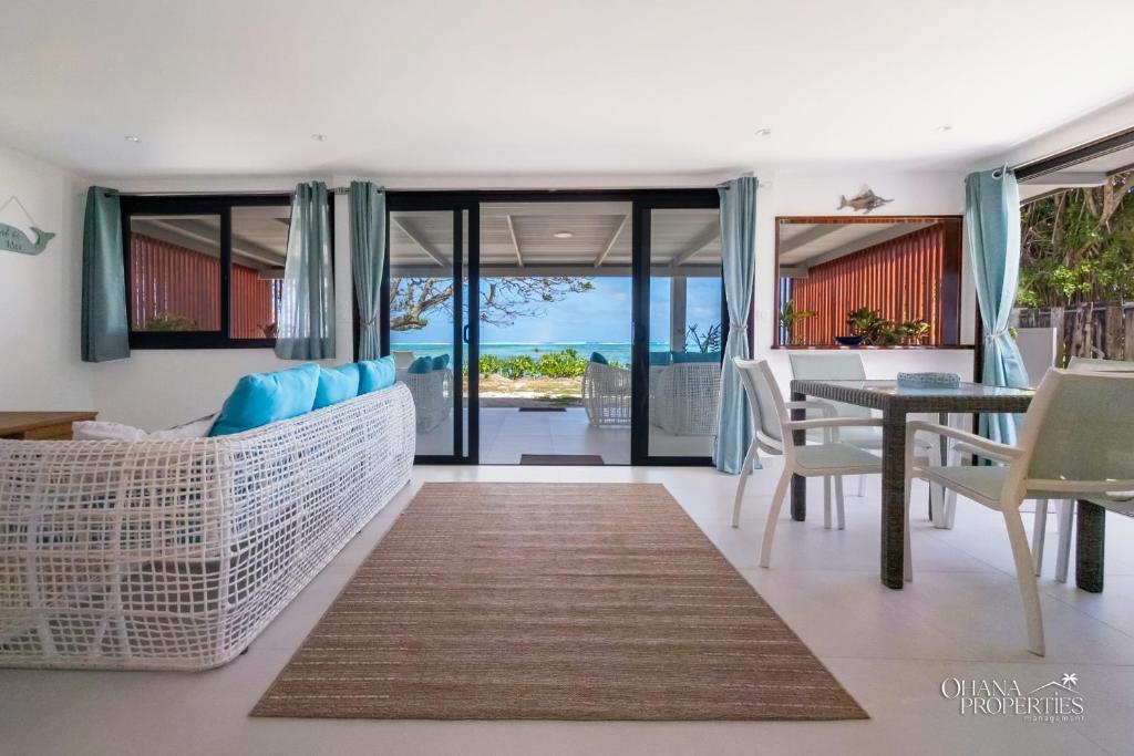 Fare Nalu - 2BR Beach Bungalow - photo 6 - Moorea, Polynésie