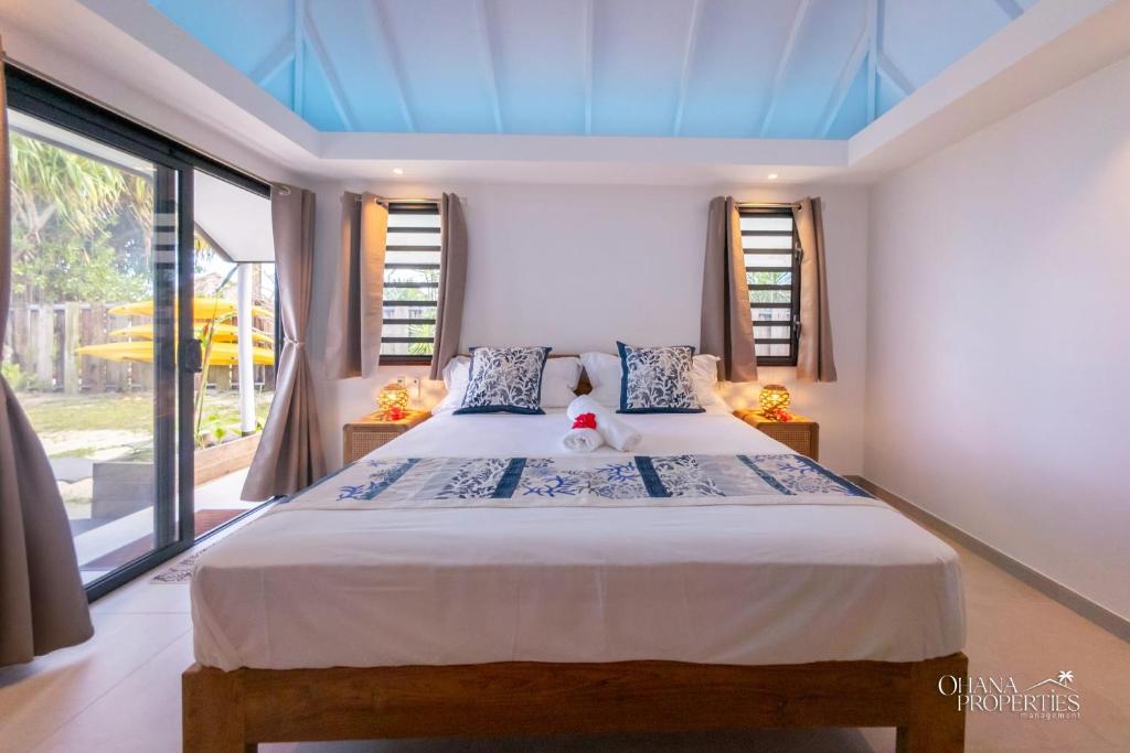 Fare Nalu - 2BR Beach Bungalow - photo 9 - Moorea, Polynésie