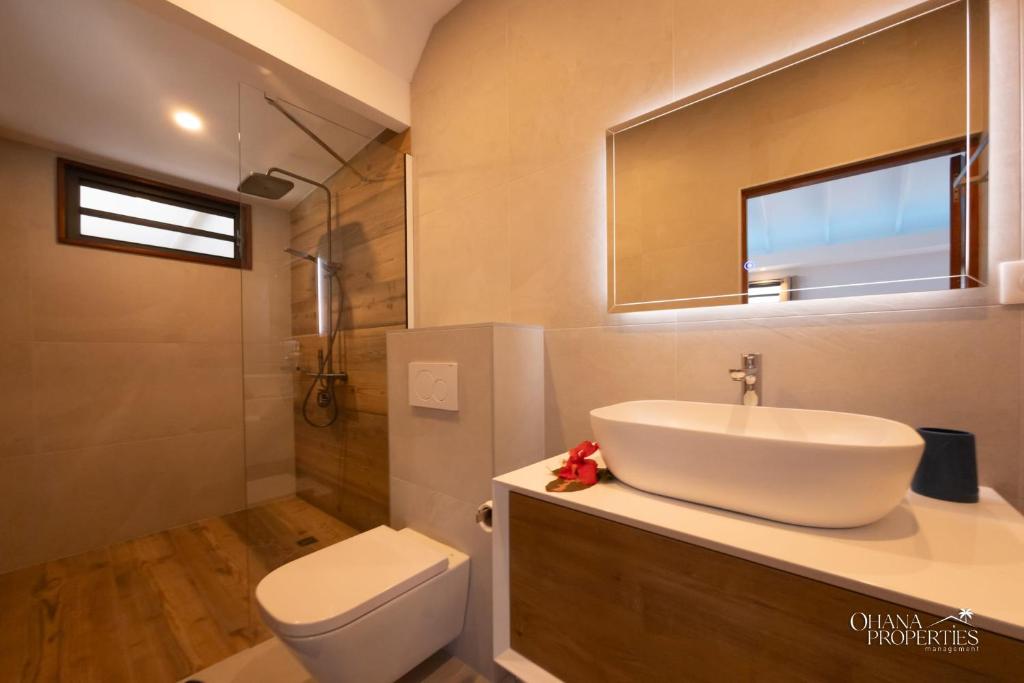 Fare Nalu - 2BR Beach Bungalow - photo 11 - Moorea, Polynésie