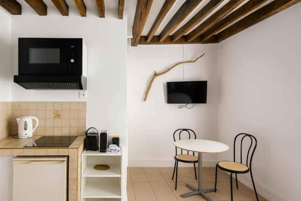 Résidence Chlorophylle - Arcueil - Double Studio - Kitchenette