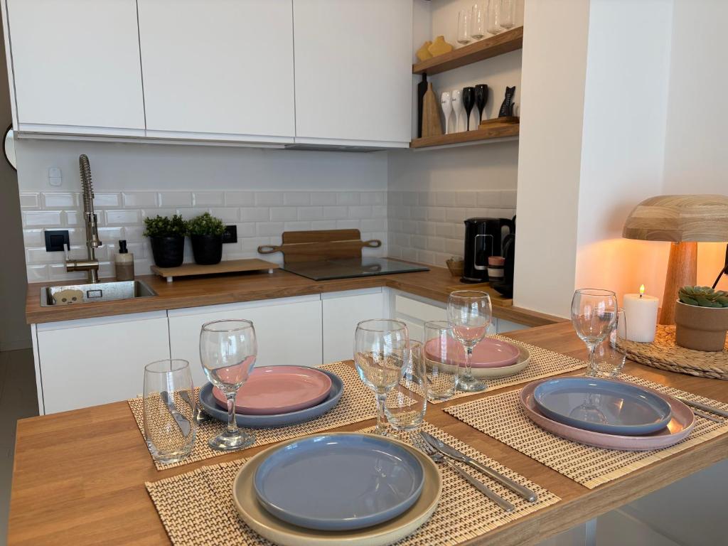 Køkken eller tekøkken på SEA VIEW Juweeltje