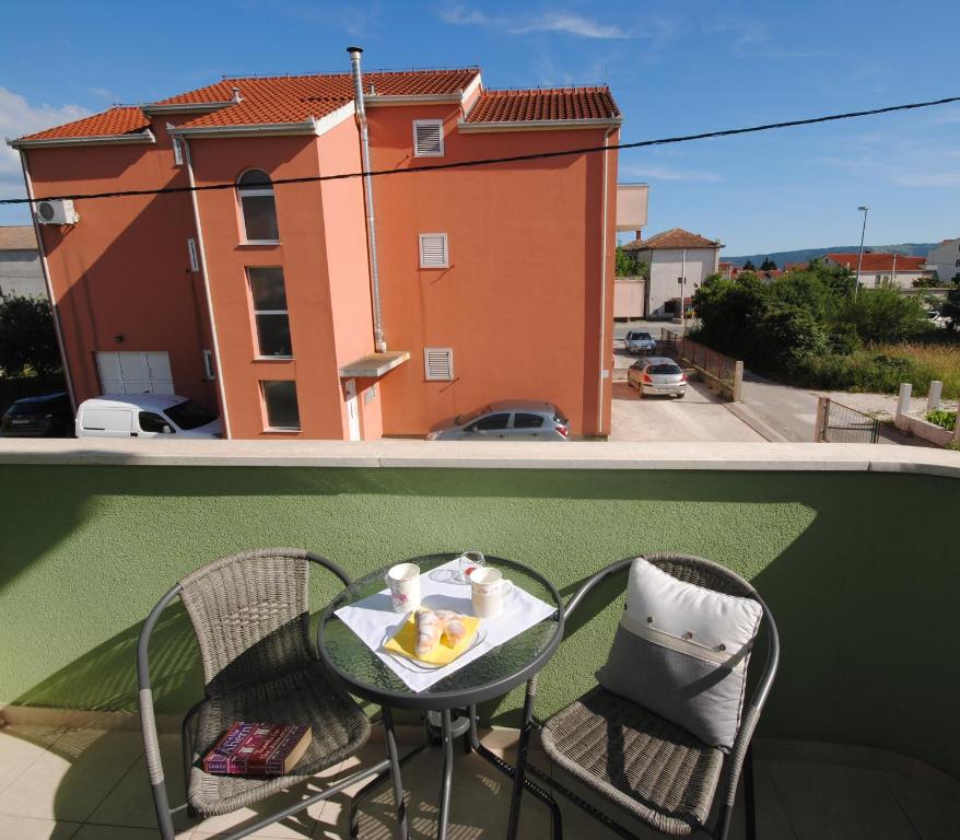 Balkón alebo terasa v ubytovaní Apartments Valeria