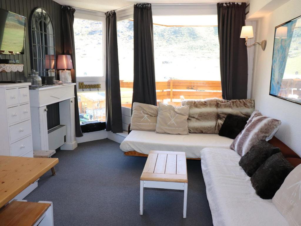 Studio lumineux skis aux pieds avec balcon à Tignes