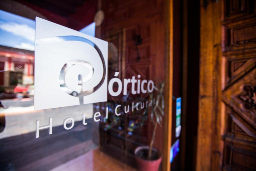 Certifikát, hodnocení, plakát nebo jiný dokument vystavený v ubytování Pórtico Hotel & Galería